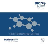 Spot on Biotechnology Business - BIO.NRW