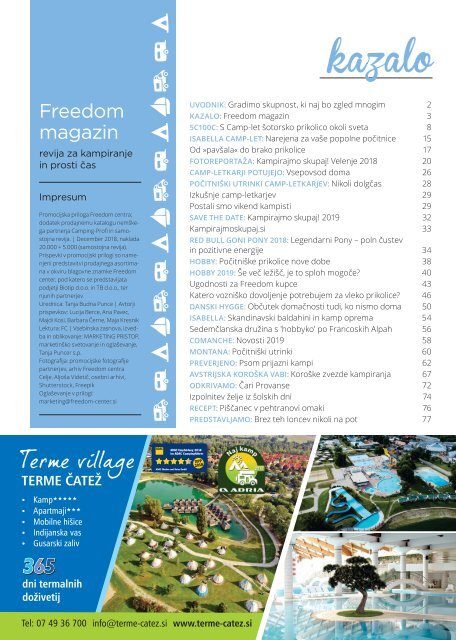 Freedom KATALOG 2019