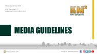 KM² Solutions - Media guidelines