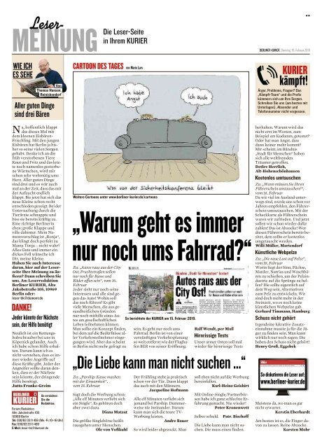 Berliner Kurier 19.02.2019