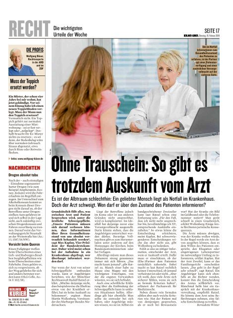 Berliner Kurier 19.02.2019