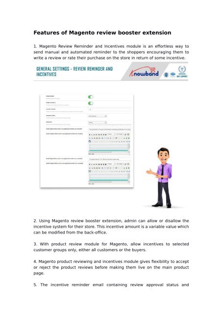 Knowband Magento Review Reminder and Incentives | Review Booster Extension