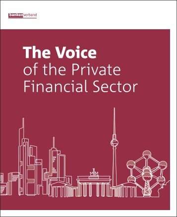 The voice of the Private Financial Sector