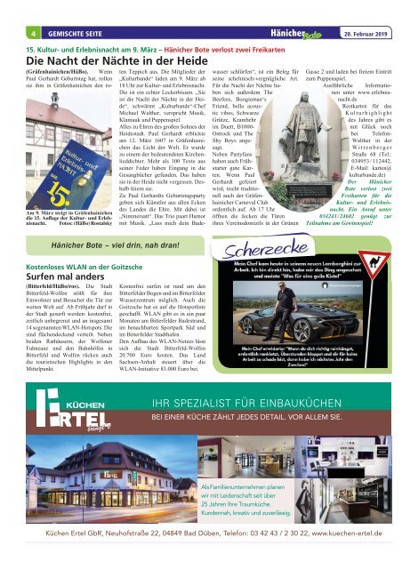 Hänicher Bote - Ausgabe 02 - Jahrgang 2019