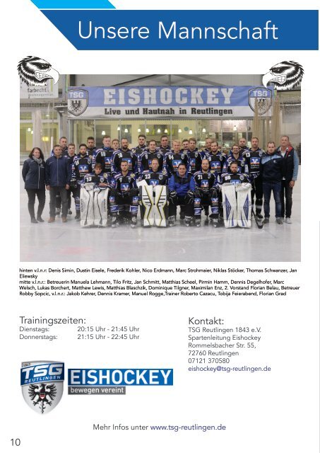 TSG Black Eagles vs. ESG Esslingen 24022019 online