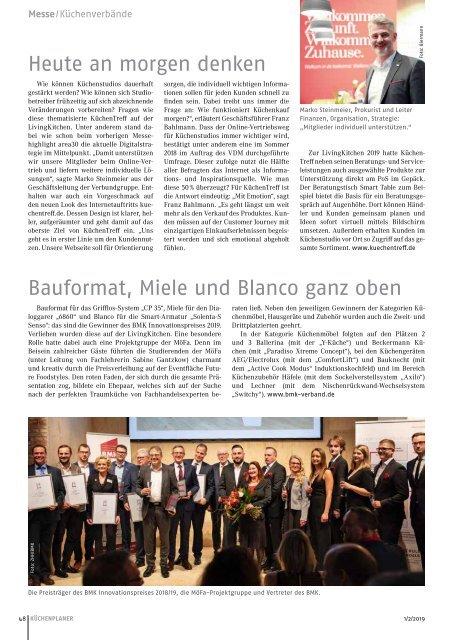 KÜCHENPLANER Ausgabe 01-2019