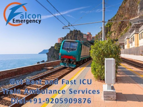 Get Emergency Train Ambulance Service in Ranchi for Best and Safe Services