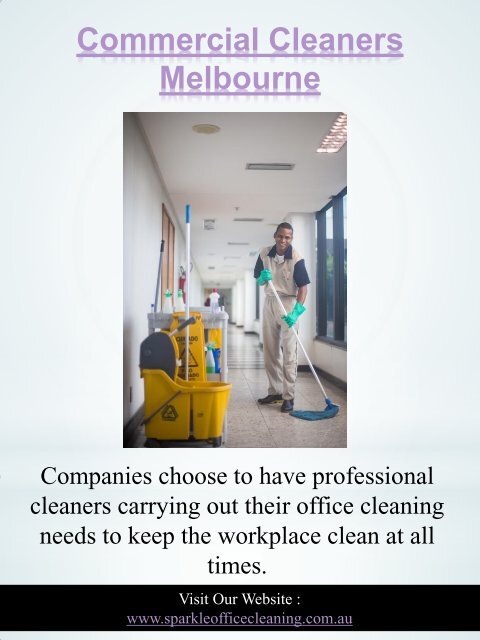 Commercial Cleaning Dandenong South