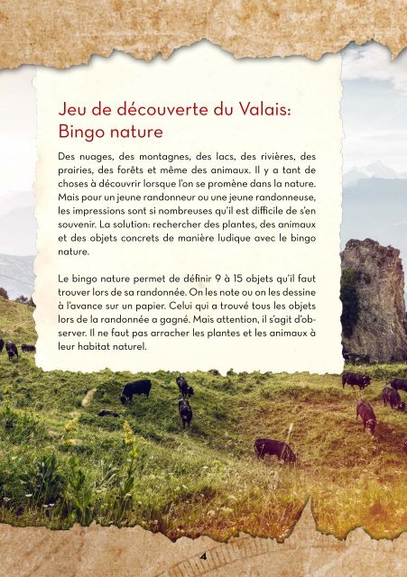 Chasses au trésor en Valais