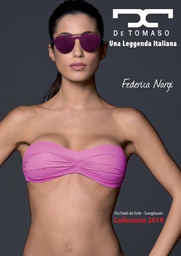 De Tomaso Catalogo occhiali da sole 2019