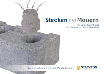 SteckMauerSystem Magazine