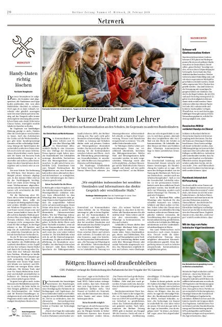 Berliner Zeitung 20.02.2019