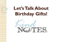 Birthday Gift for Girlfriend – KindNotes 