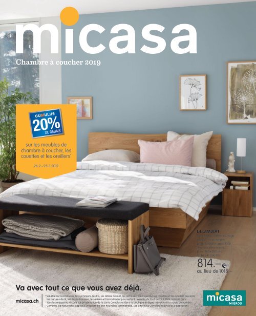 Micasa - Chambre à coucher 2019