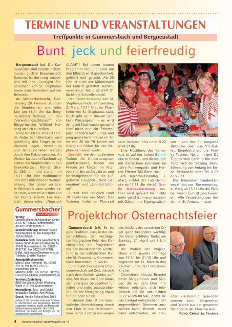 Gummersbacher Stadtmagazin März 2019