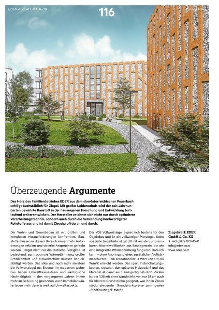 architektur Ausgabe 1 2019