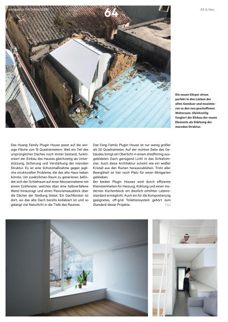 architektur Ausgabe 1 2019