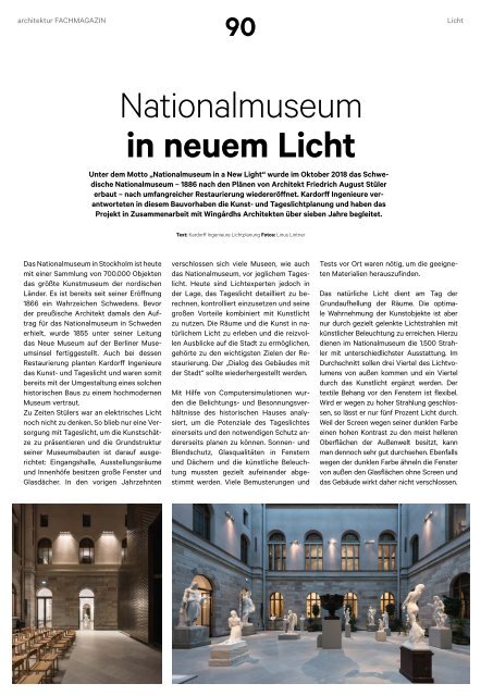 architektur Ausgabe 1 2019