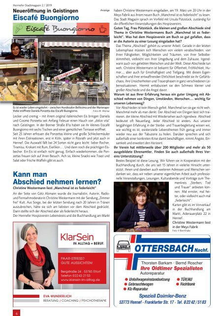 Hennefer Stadt-Magazin - März 2019