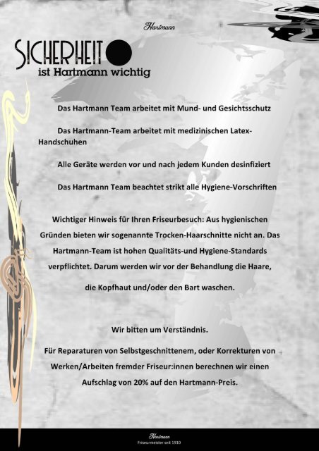 HARTMANNS MÄNNER MAGAZIN