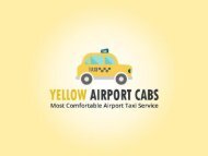 Yellow Airport Cabs- We Make Your Rides Comfortable.  