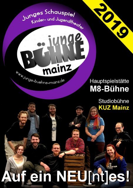 Junge Bühne Mainz - Spielzeitheft Saison 2019