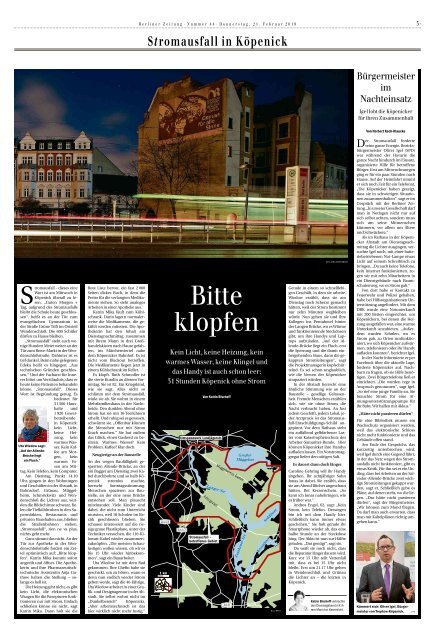 Berliner Zeitung 21.02.2019