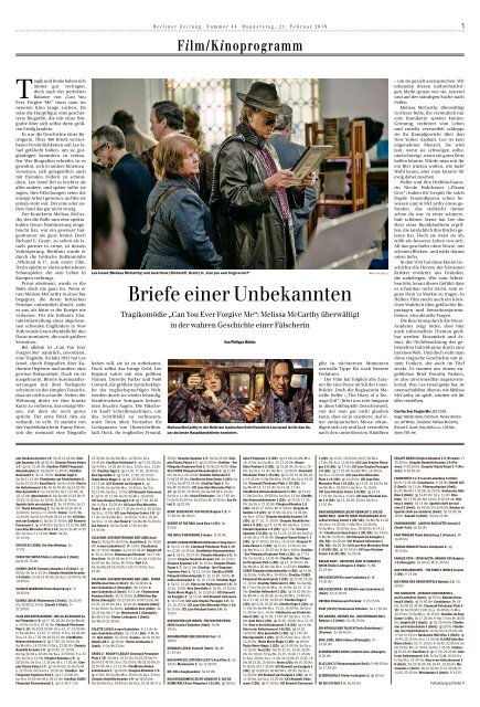 Berliner Zeitung 21.02.2019