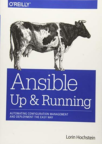 [+][PDF] TOP TREND Ansible: Up and Running [PDF] 