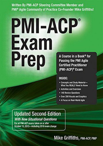 [+]The best book of the month PMI-ACP Exam Prep  [FULL] 