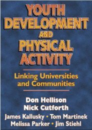 [+][PDF] TOP TREND Youth Development and Physical Activity: Linking Universities and Communities  [READ] 