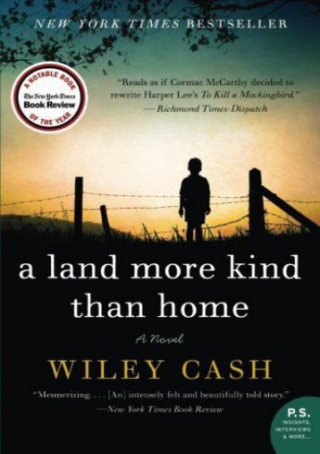 [+][PDF] TOP TREND A Land More Kind Than Home (P.S.)  [NEWS]
