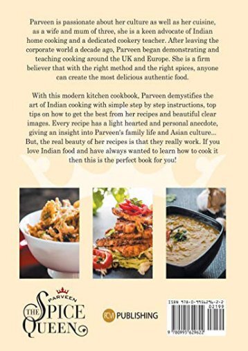[+]The best book of the month Parveen The Spice Queen: Step by Step Authentic Indian Cooking  [READ] 