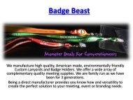 Badge Beast