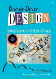[+]The best book of the month Domain-Driven Design: Tackling Complexity in the Heart of Software  [NEWS]