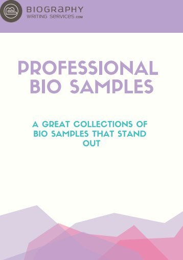 A Great Collections of Bio Samples That Stand Out