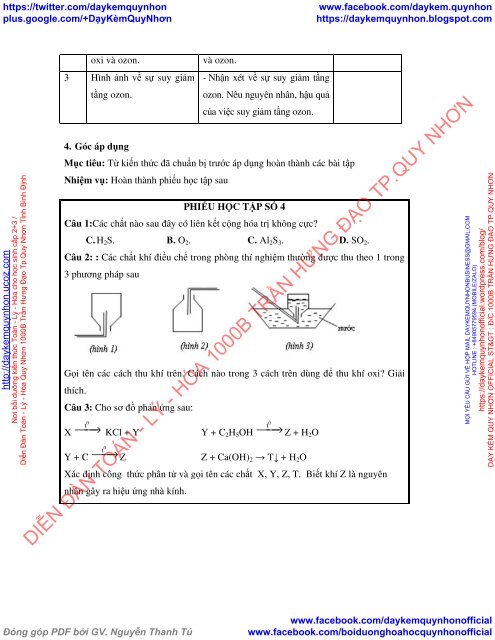 Phát triển năng lực sử dụng ngôn ngữ hóa học cho học sinh trong dạy học chương trình hóa học lớp 10