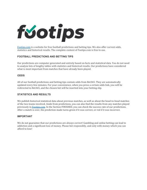 Footips.com