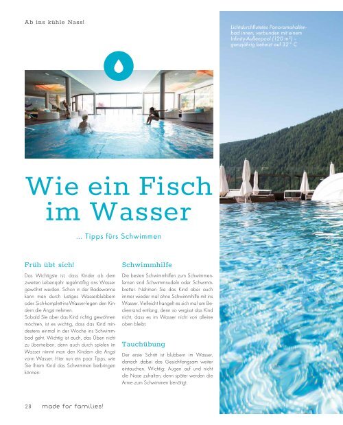 Jahresjournal 01|2019 Familienhotel Huber in Vals|Südtirol - MADE FOR FAMILIES