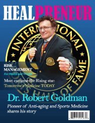 HealPreneur Dr. Robert Goldman