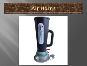 Venturi Air horn