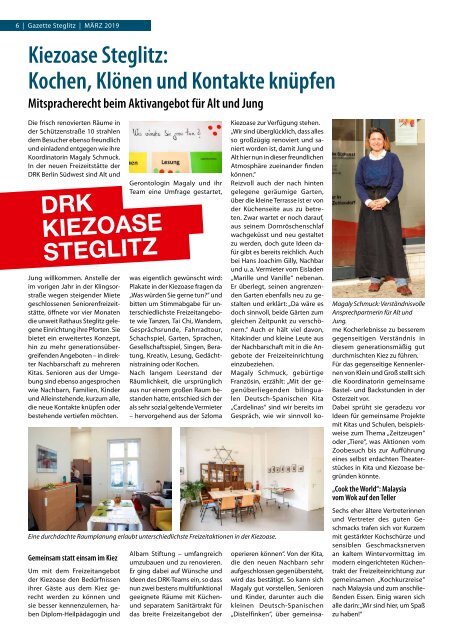 Gazette Steglitz März 2019