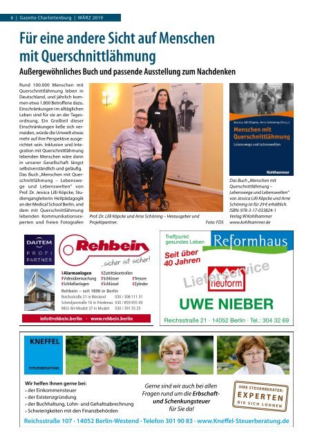 Gazette Charlottenburg März 2019