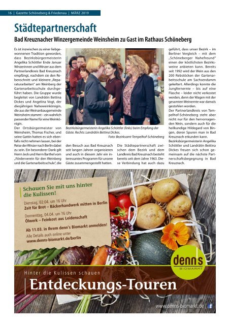 Gazette Schöneberg & Friedenau März 2019