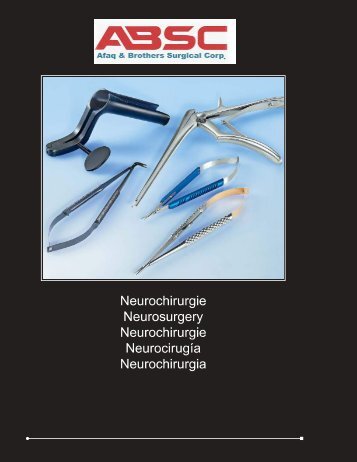 Afaqbsc Neurosurgery catalog