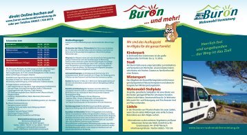 Wohnmobilvermietung am Buron