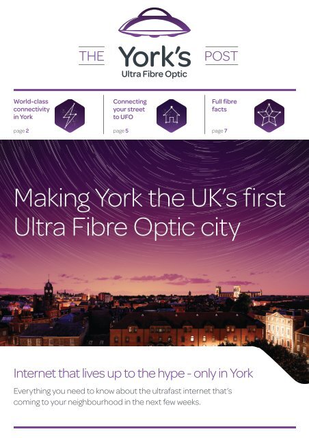 TalkTalk York’s Ultra Fibre Optic Newsletter