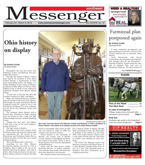 Southwest Messenger - February 24th, 2019