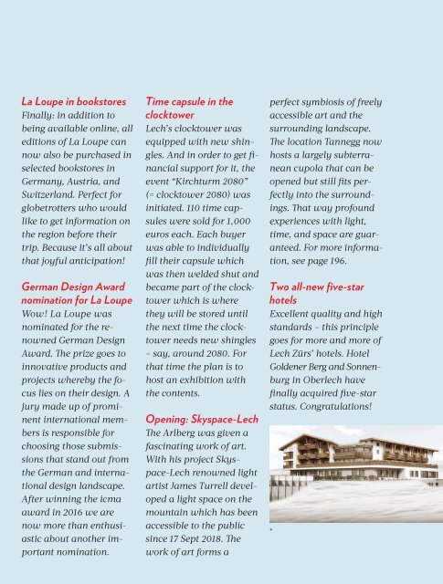 La Loupe Lech & Zürs No. 15 - Winter Edition