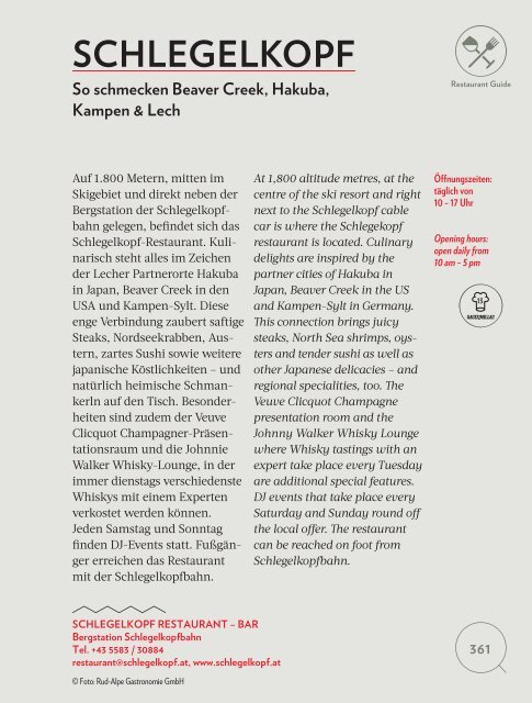 La Loupe Lech & Zürs No. 15 - Winter Edition